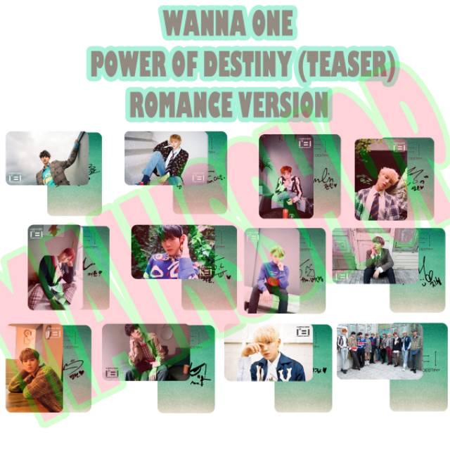 Wanna One Power of Destiny (Teaser) PC Kpop