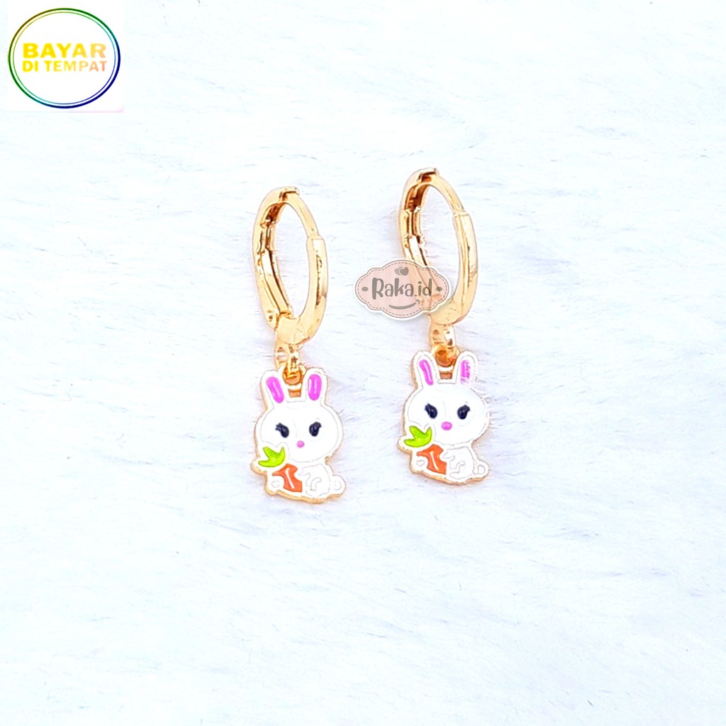 RAKA Acc - Anting Clip / Klip / Anting Anak Bunny Kelinci Xuping Perhiasan Aksesoris Anak 431