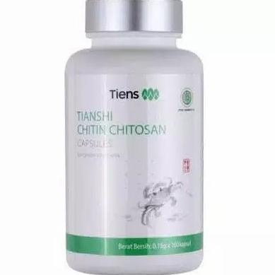 KEKINIAN!!! Tianshi Chitin Chitosan Capsules Tiens Isi 100 Kapsul SEGEL Ori 100%