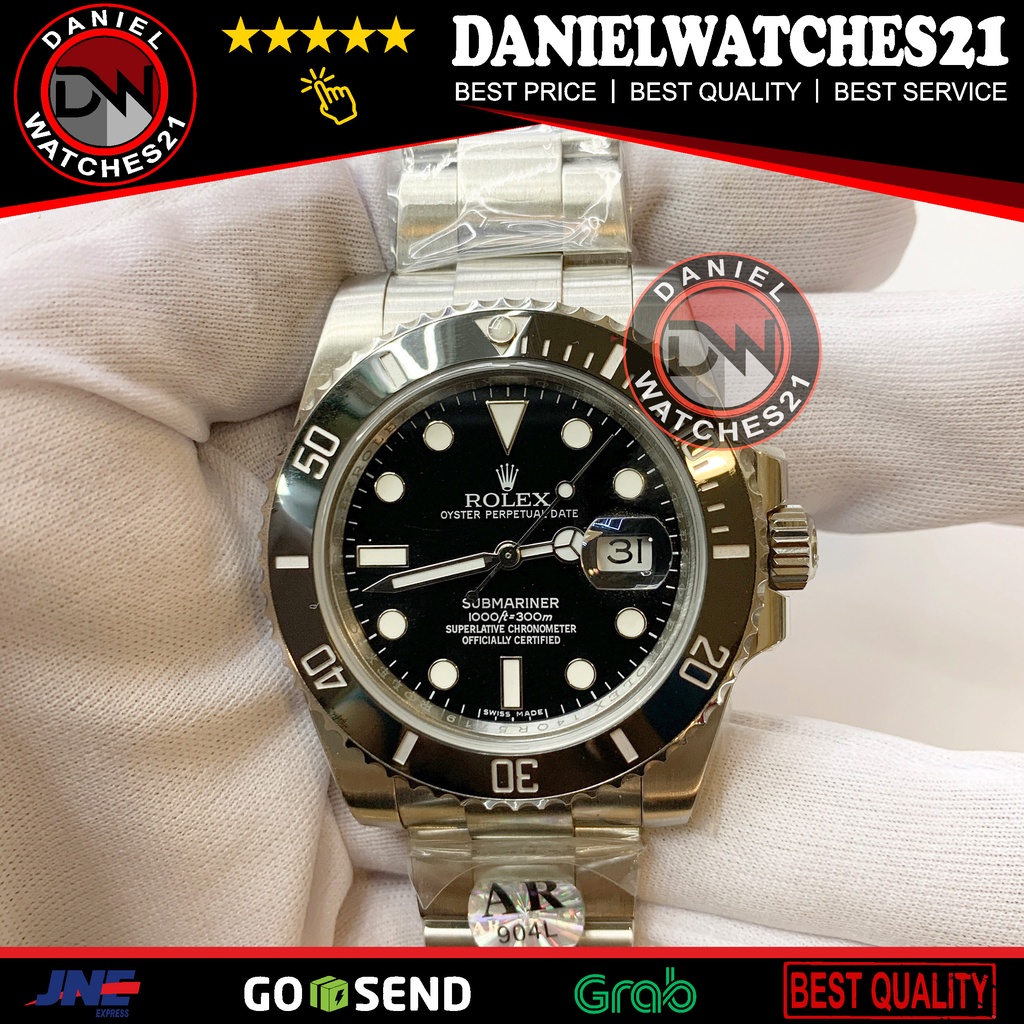 JAM TANGAN MODEL SWISS ULTIMATE CLONE SUBMARINE 116610LN (ARF V3)