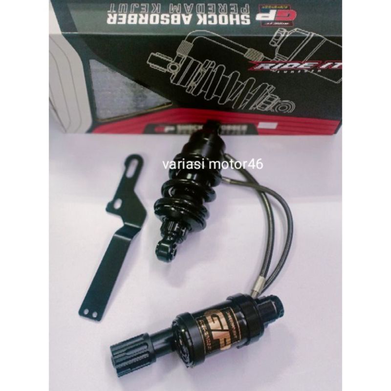 shock ride it gp 104 series 205mm flexible 3click  rebound jupiter mx old/new/mx king
