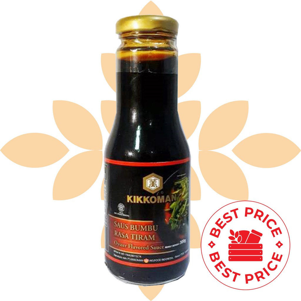 KIKKOMAN - SAUS TIRAM HALAL/ OYSTER SAUCE - 300 GR (BOTOL)