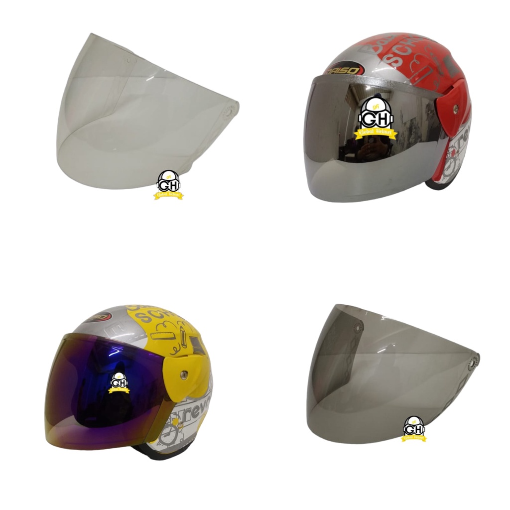 Kaca helm cen cen / kaca evolution / kaca helm maxim pet / pluto
