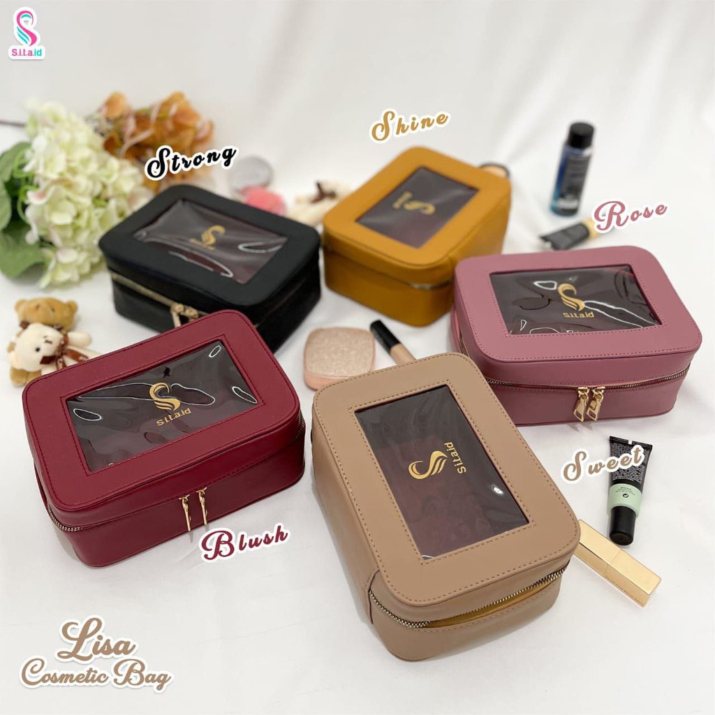 Tas Kosmetik Lisa Cosmetic Bag Sita.id Terbaru Original