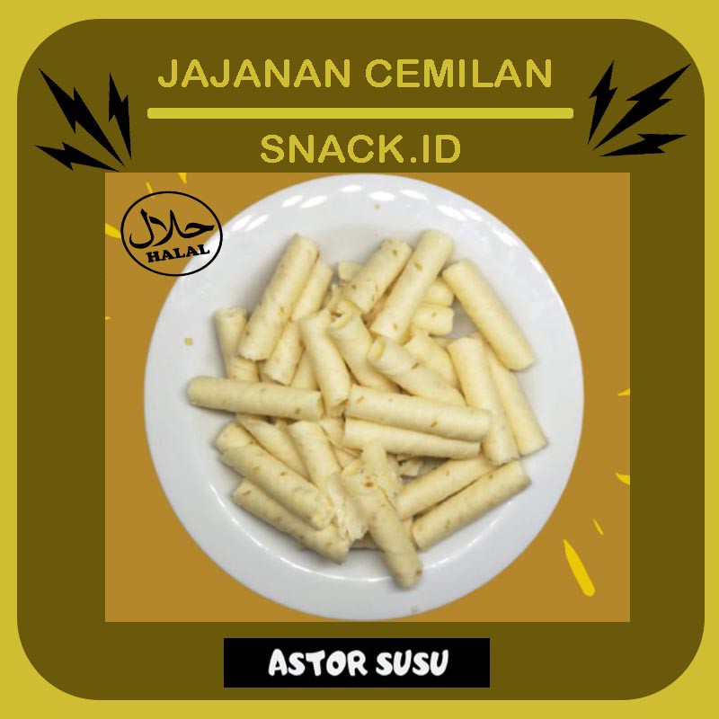 

Astor mini rasa susu 250 gram / astor waffer roll mini barcelona / snack cemilan