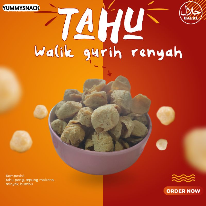 

KERIPIK TAHU PONG 175 GRAM