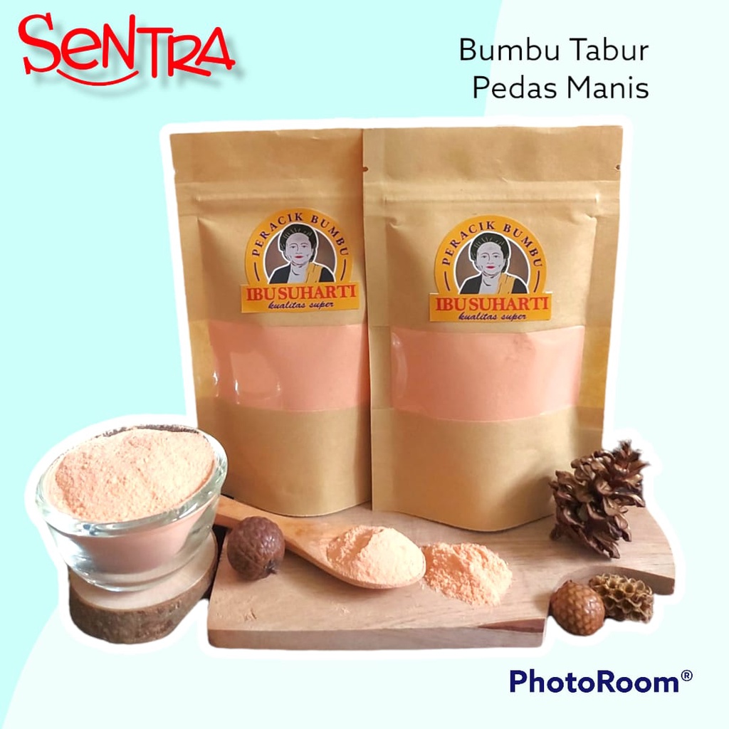 

(BUMBU DAPUR REMPAH-REMPAH) IBU SUHARTI - BUMBU TABUR PEDAS MANIS BUBUK KUALITAS PREMIUM