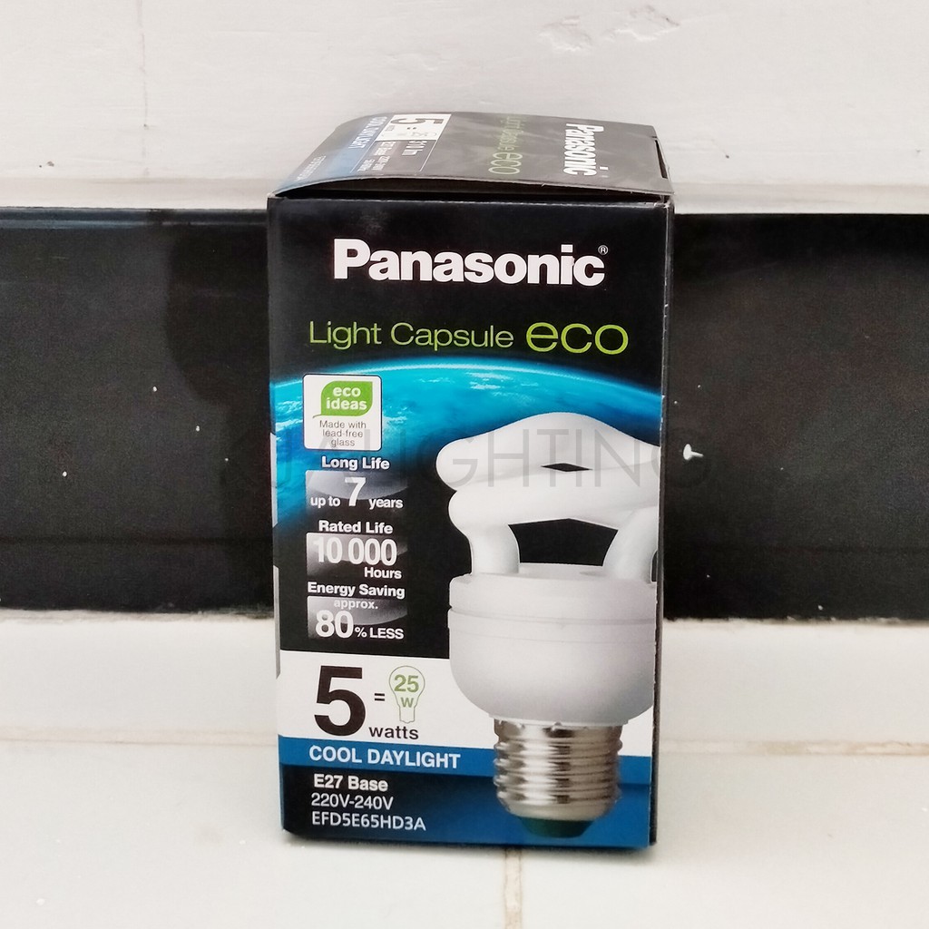 Lampu Spiral Panasonic 5 Watt