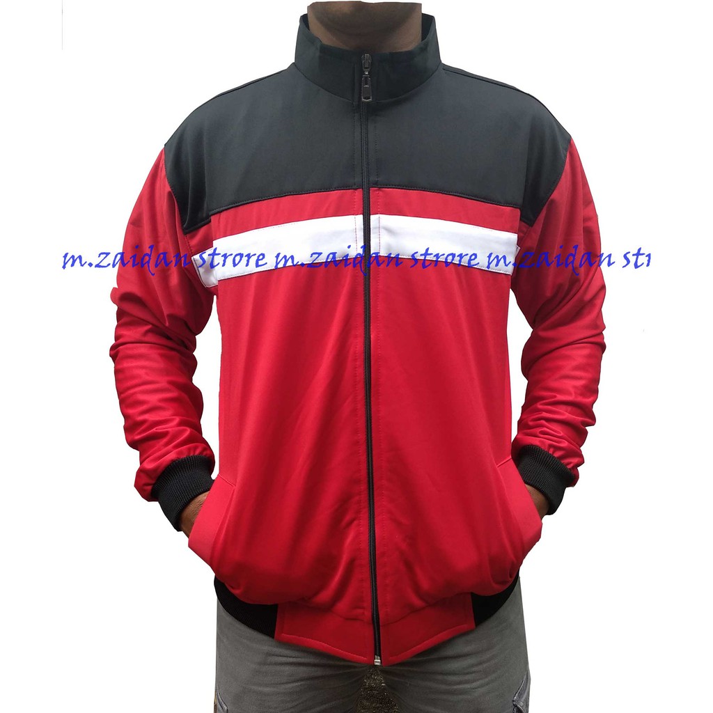 Jaket  Tracktop Ellese Trasimeno Black/Red