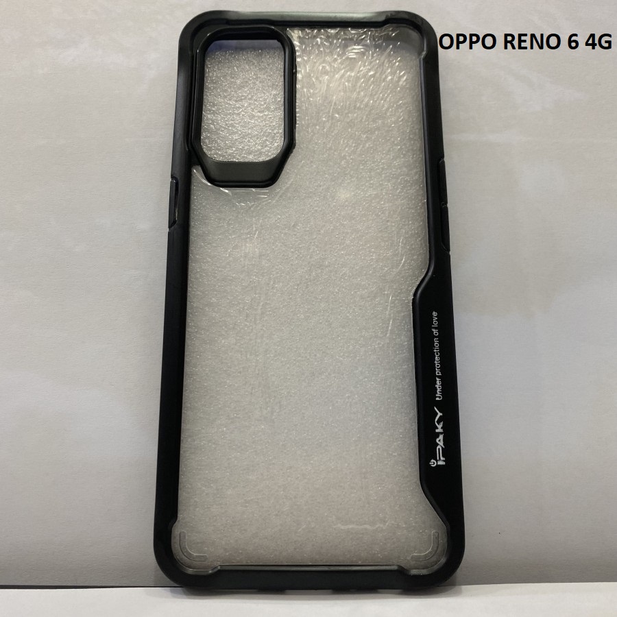 RENO 6 4G RENO 5 RENO 5 5G CASE SOFT IPAKY BENING ORI IPAKY BAHAN SOFT BUMPER HARDCASE FUZE AKRILIK