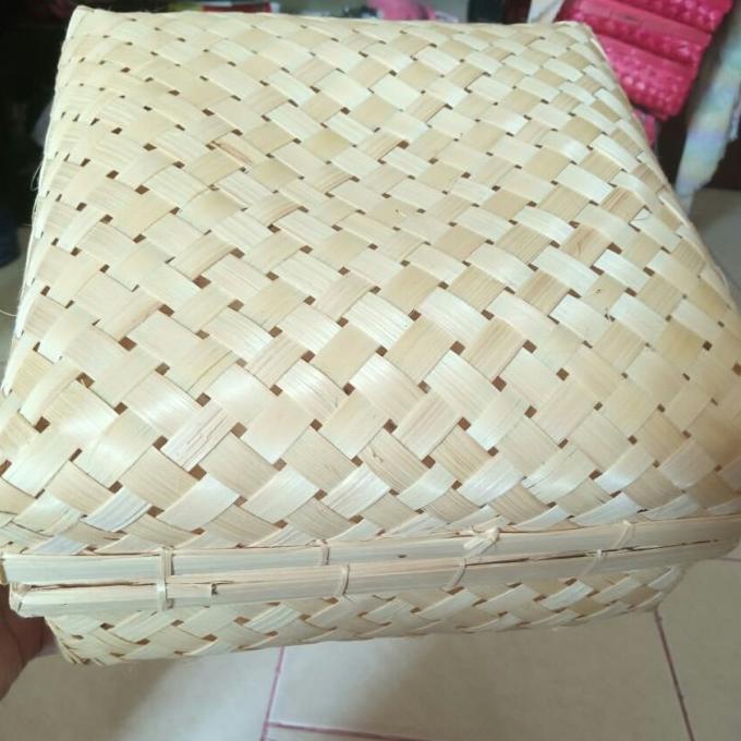 

BAYAR DITEMPAT besek bambu kaki 20x20cm sakose / hampers eklusif murah PALING LAKU