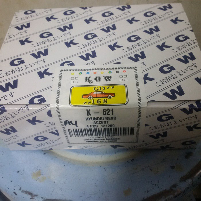 Kampas rem belakang hyundai accent
