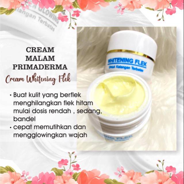 Cream Malam primaderma BPOM,Halal
