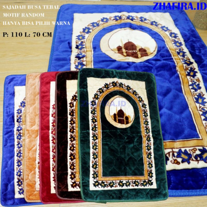 SAJADAH TEBAL BUSA / SAJADAH TEBAL Sajadah Kecil sajadah traveling poch terlaris dan termurah [COD] 