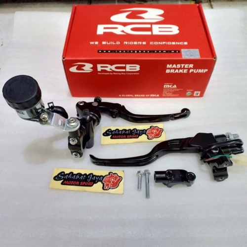 Jual Mastet Rem RCB Kanan Kiri Kopling Radial CNC FORGED 14MM UNIVERSAL vixon cb150 cbr r15 r25 ninj