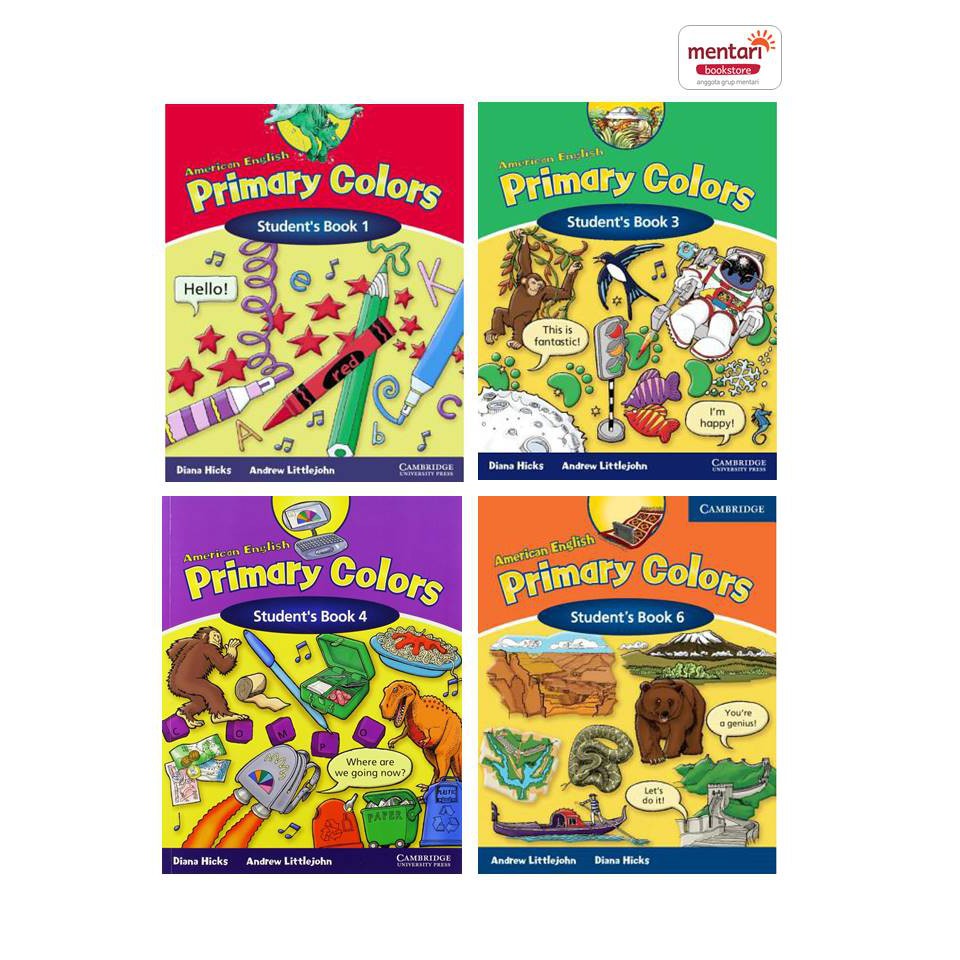 

American English Primary Colors | Buku Pelajaran Bahasa Inggris SD