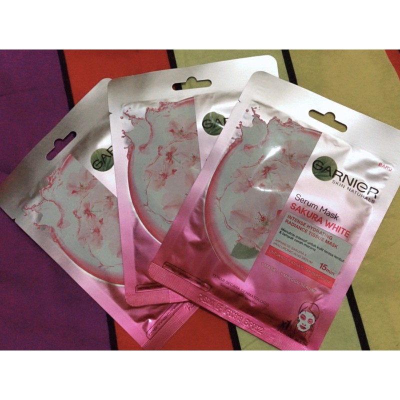 GARNIER Serum mask sakura white