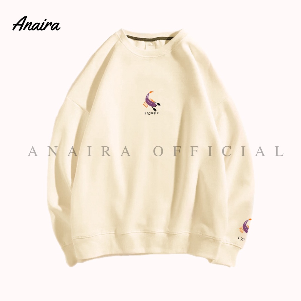 ESCORPIO SWEATER CREWNECK WANITA ANAIRAOFFICIAL