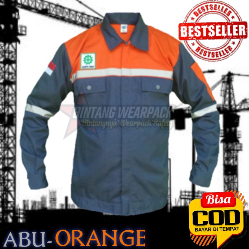 Jual Wearpack Atasanwearpack Safetyseragam Tambangkemeja K3wearpack Kerja Lapanganseragam