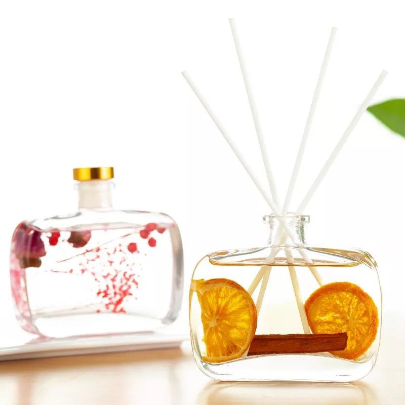 REED DIFFUSER 100 ML AROMA DIFUSER DENGAN BUNGA ASLI STICK RATTAN ROTAN AROMATHERAPY WIACHNN