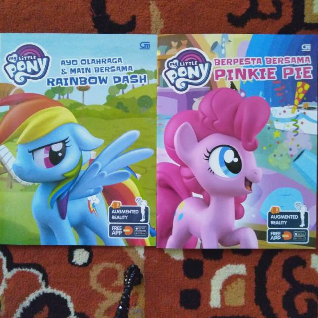 Buku Anak - My Little Pony 4D Augmented Reality - Twilight - Rainbow Dash
