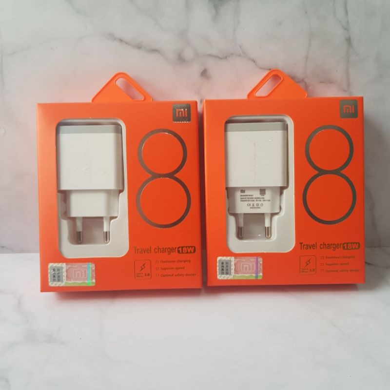 CHARGER XIAOMI ORIGINAL TYPE C MI A1/MI A2/MI 8 LITE/REDMI NOTE 7 Pro/REDMI 8/8A PRO FAST CHARGING