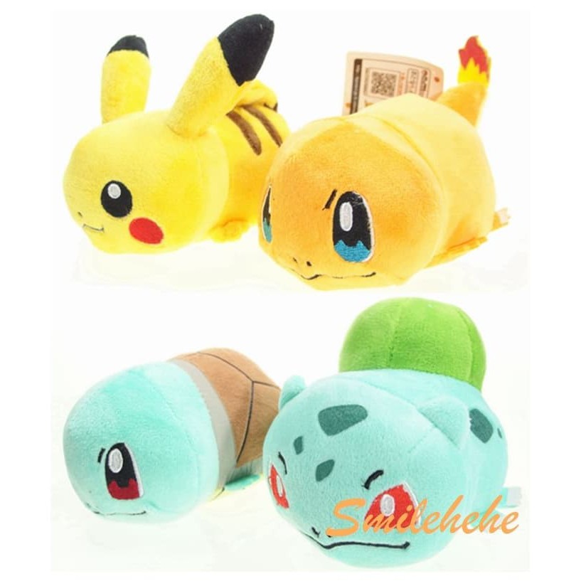 Unik Boneka Tiduran Charmander Squirtle Bulbasaur Pikachu Pokeball Dota Terlaris