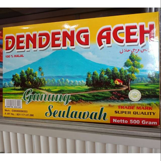 

Dendeng Aceh Gunung Seulawah Isi 500 gr