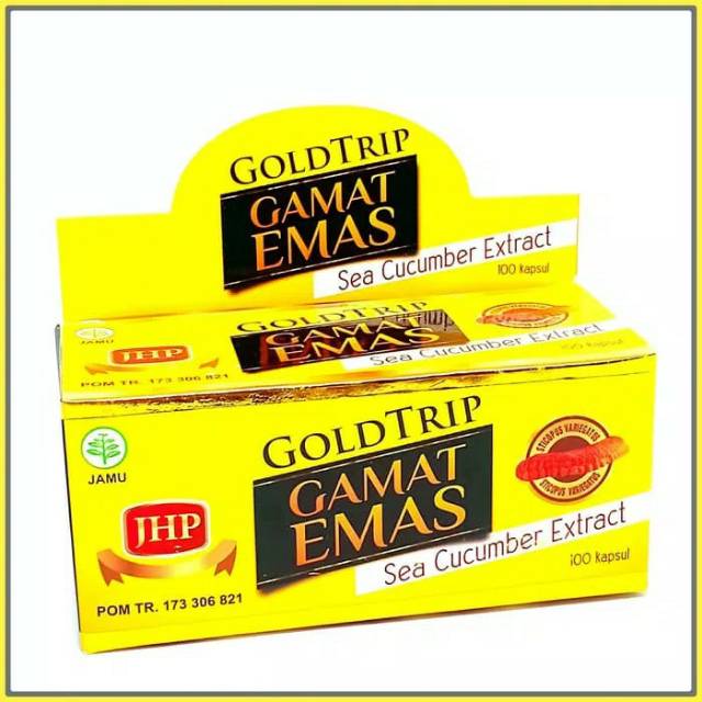 Kapsul Gamat Emas Gold Trip Expdate September 2022