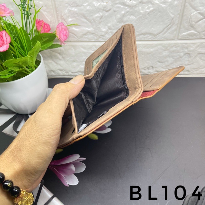 DOMPET KULIT PRIA LIPAT KANCING MAGNET