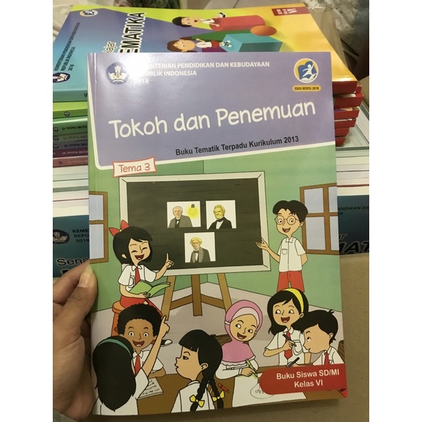 

BUKU TEMA 3 Tokoh dan penemuan kelas 6 SD