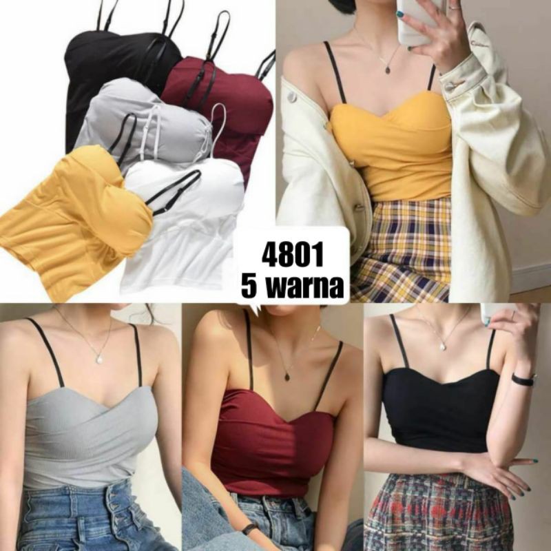 ready brallete kemben kaos tebal import / bra wanita