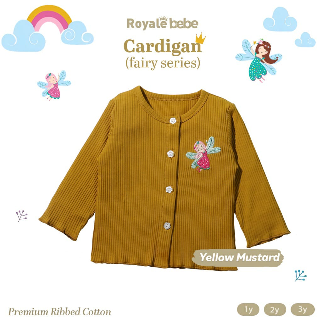 Royale Bebe Cardigan Bordir Fairy Series