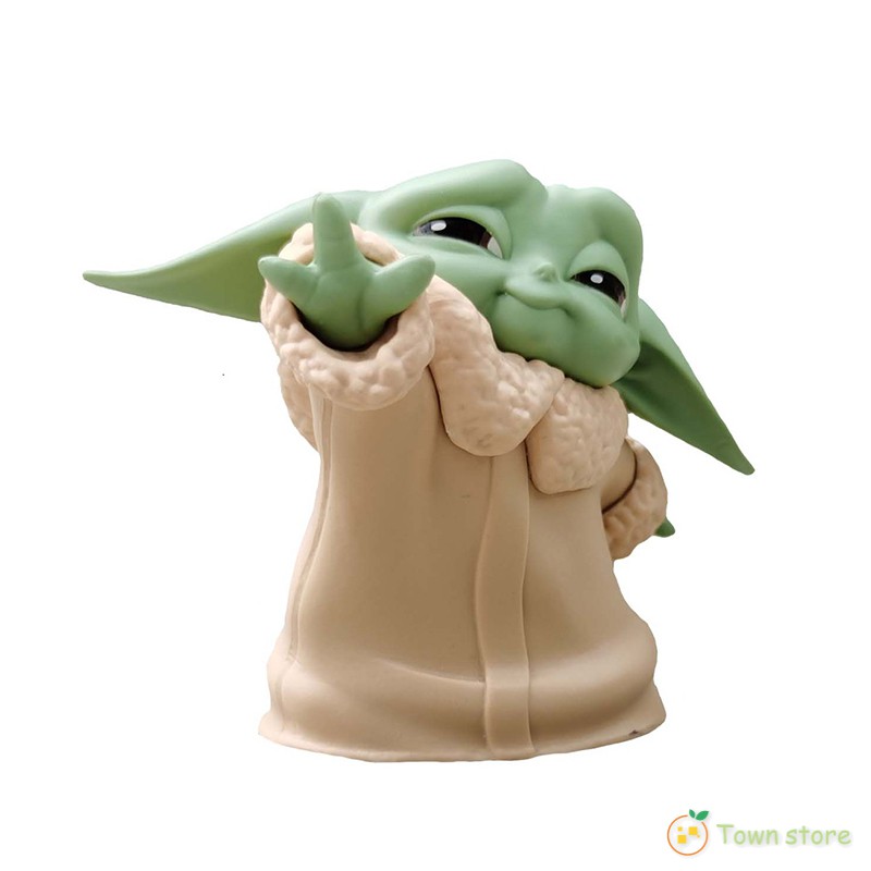 5pcs Mainan Action Figure Star Wars The Child Animatronic Edition Baby Yoda The Mandalorian Untuk Anak Usia 4 Tahun Shopee Indonesia