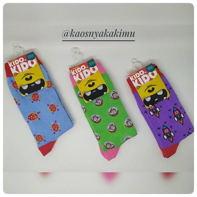 Kaos Kaki Anak (Usia Balita - TK) Motif Soka Hybrid El Kido