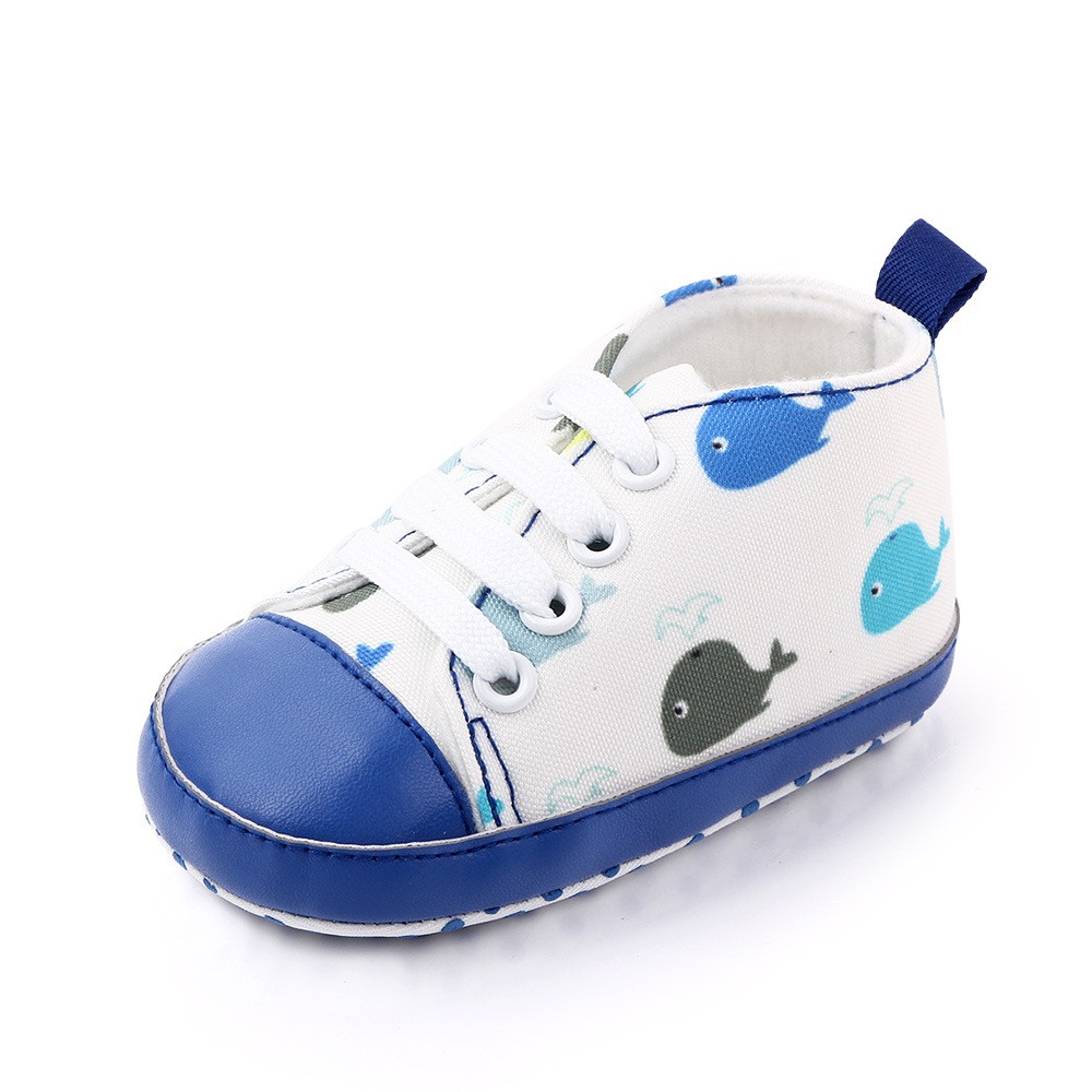 HappyOliver 2426 SEAWORLD Sepatu Anak Laki Sepatu Bayi Prewalker Shoes 0-18 bulan Import