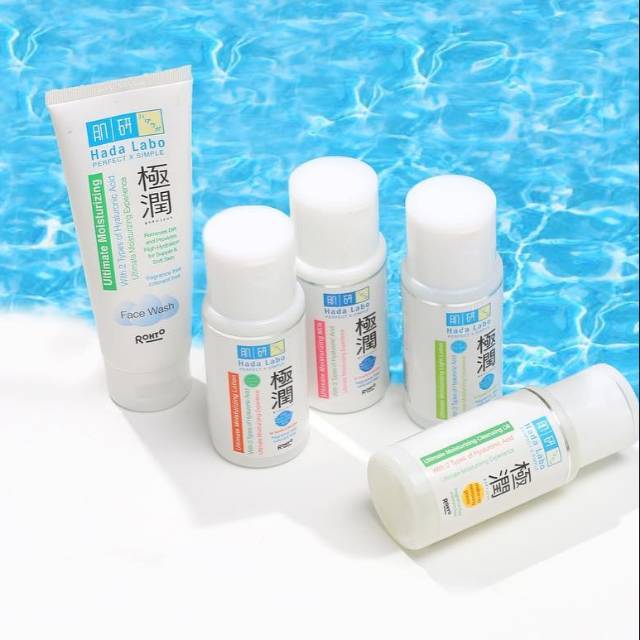 HADA LABO Gokujyun Ultimate Moisturizing Series [ Lotion Milk Cleansing Oil ]