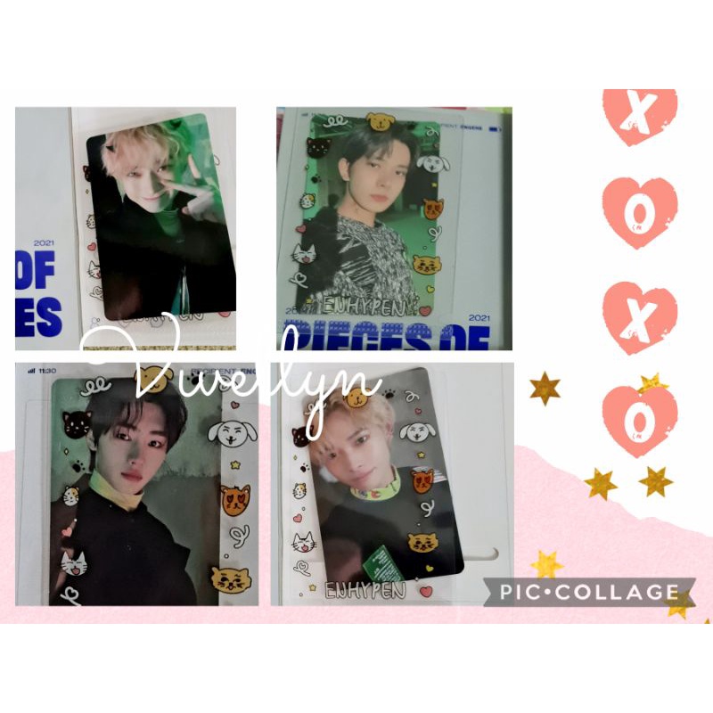 ENHYPEN Pieces of Memories POM SUnghoon Niki