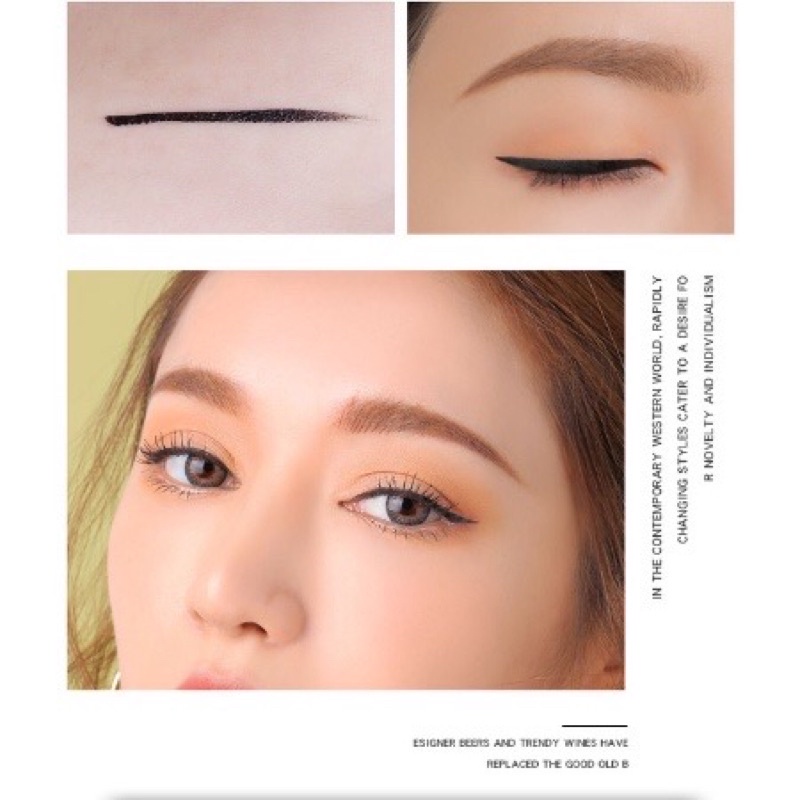 BISA COD !!! EYELINER LAMEILA WATERPROOF TAHAN AIR TIDAK LUNTUR ALIS INDAH PENSIL ALIS