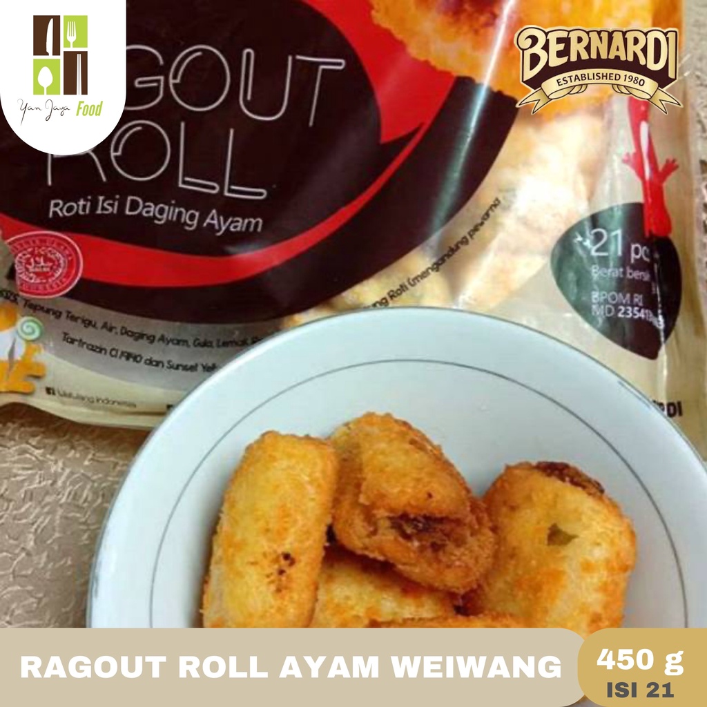 Ragout Roll Ayam Weiwang Risoles isi 21 [450g]
