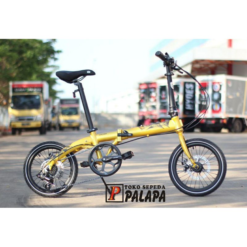 SEPEDA LIPAT 16 DAHON CHICAGO HARGA SPESIAL SELI FOLDING BIKE
