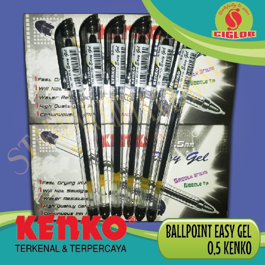 

Ballpoint pulpen kenko easy gel 0.5