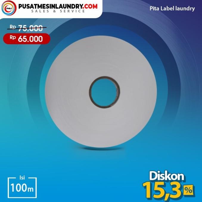 

Best Product!!! Pita Label Laundry, Penanda, Marker, Roll Kain Kertas Laundry - Paling Dicari