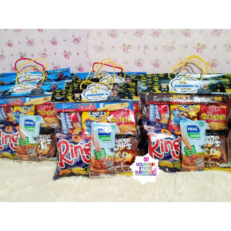 Murah !! Snack Ulang Tahun Bingkisan Snack Ultah Paket Ultah Surabaya Snack Ultah Surabaya