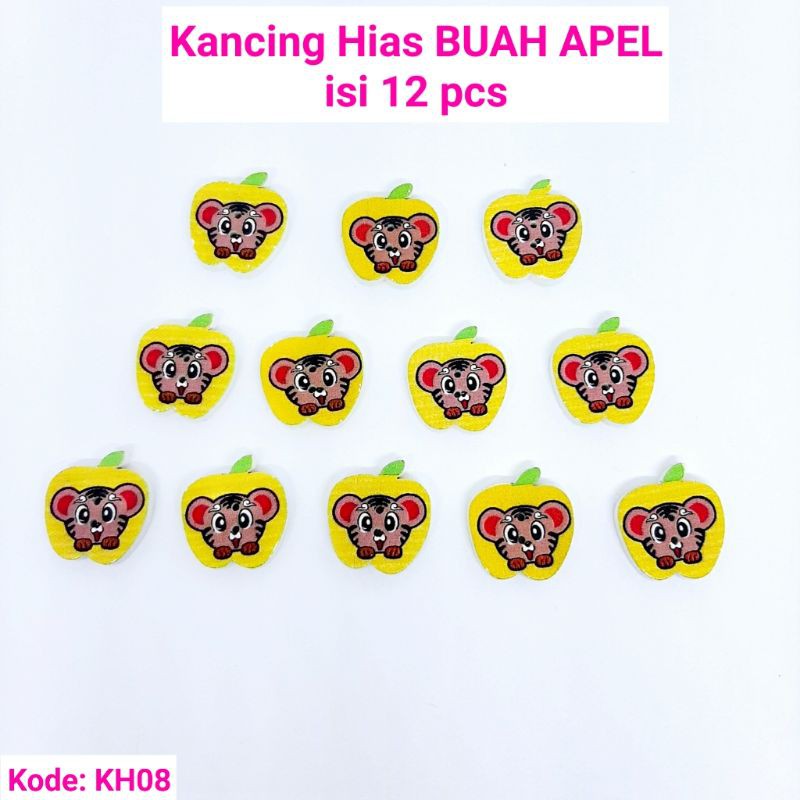 KANCING HIAS BUAH APEL