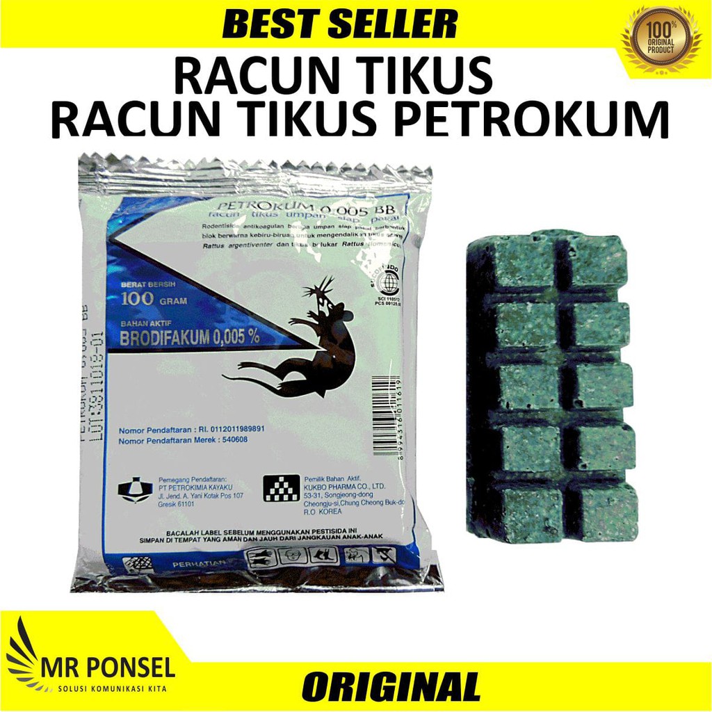 Racun Tikus Petrokum Tidak Bau