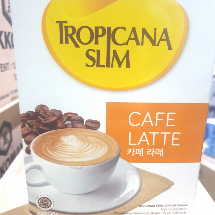 

Krimer- Tropicana Slim Cafe Latte 10 Sachet Kopi Krimer Sugar Free Diet Keto -Krimer.