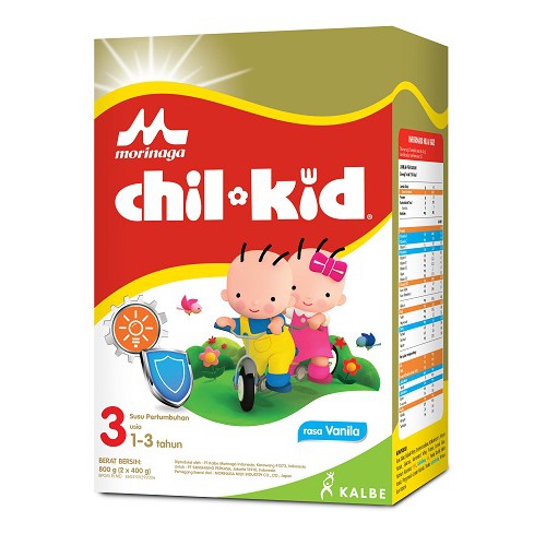 CHIL KID VANILA 800 GR (2X400 GR)