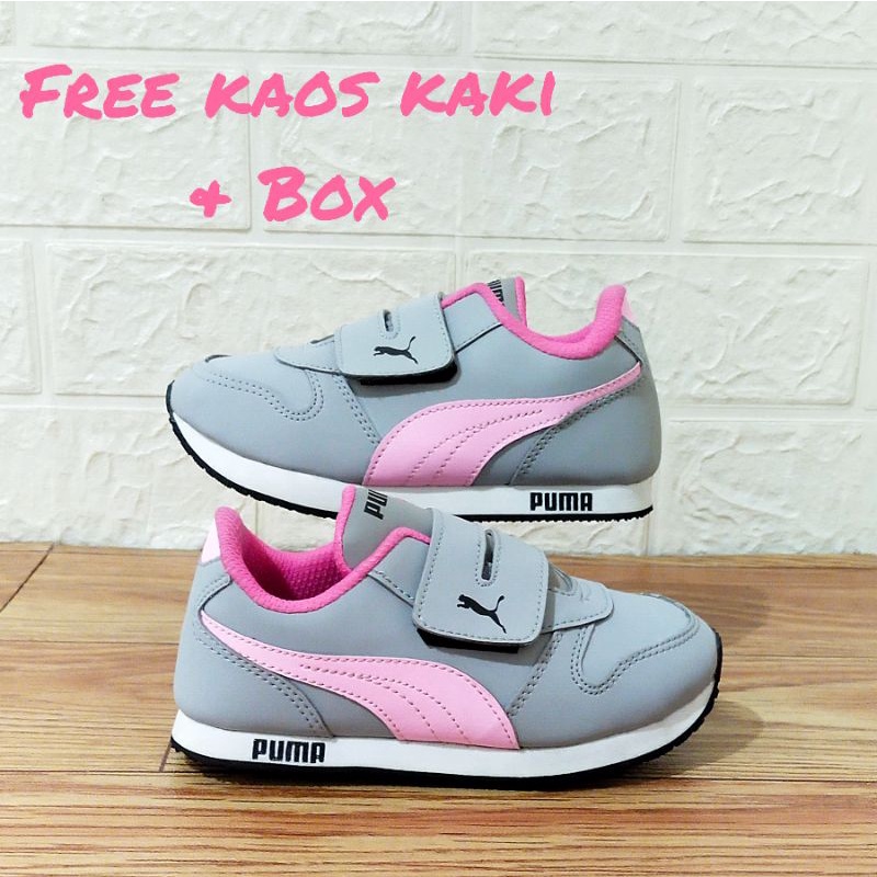 sepatu anak perempuan sepatu // sepatu anak usia 1-12 tahun / sepatu sneaker fashion kids / sepatu sekolah anak perempuan