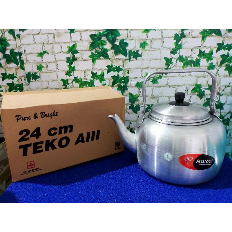 Teko Jawa 24 Maspion Ceret Rebus Air / Teko teh kopi / Teko air